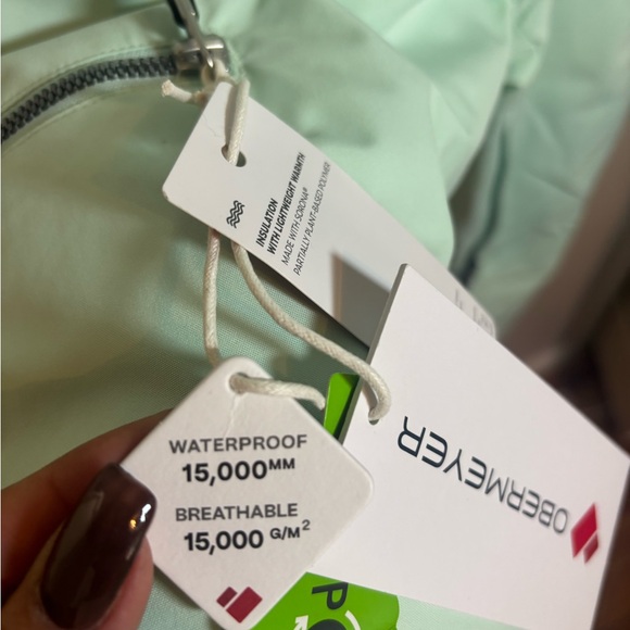 Obermeyer Winter Mint Girls Ski Bib Pants - Picture 11 of 15